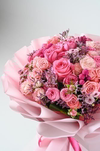 باقة عبير الورد