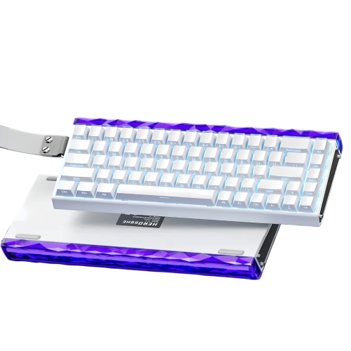 Aula Hero68 HE Magnetic keyboard (White Crystal)
