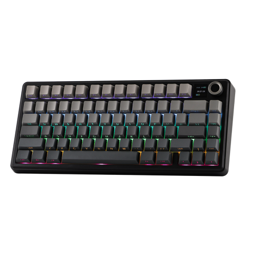 احرف عربي انجليزي Moktik × Aula F75 MAX (Gray) Reaper Switch