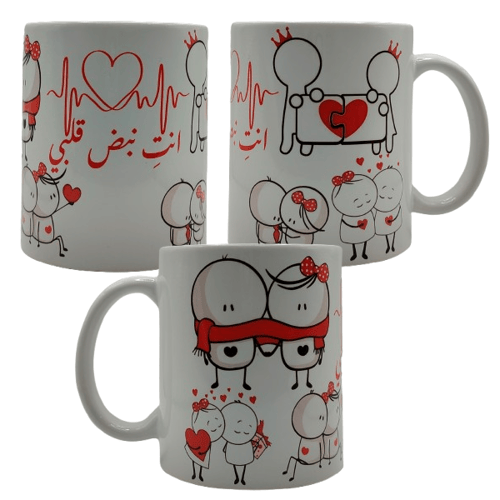 كوب أبيض