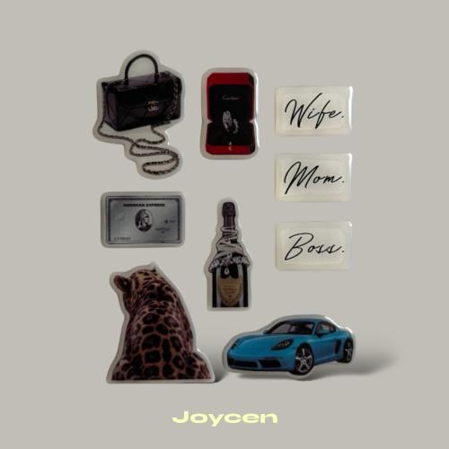 STICKER 3D-Old Money