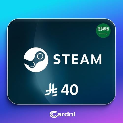 بطاقة ستيم 40 ريال سعودي - Steam Wallet Code 40 SA...