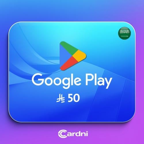 قوقل بلاي سعودي 50 ريال - Google Play Wallet 50 SA...