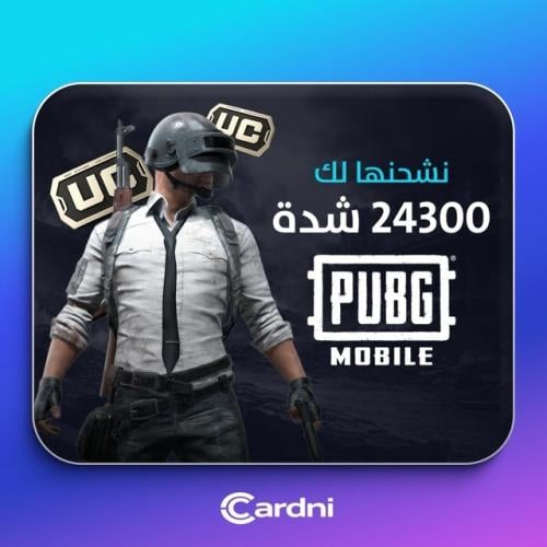 شحن 24300 شدة ببجي - فوري