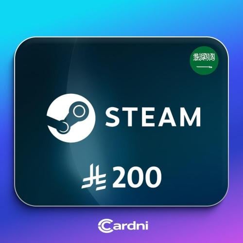بطاقة ستيم 200 ريال سعودي تقسيط - Steam Wallet Cod...
