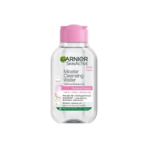 غارنييه ماء ميسيلار منظف للبشرة الحساسة يزيل المكي...