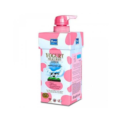 يوكو لوشن للجسم بالحليب والزبادي 400 مل