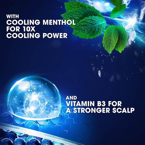 كلير شامبو ضد القشرة للرجال المنثول المنعش بالنعنا...