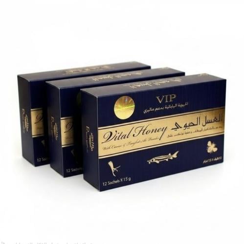 عرض 3 علب العسل الحيوي الماليزي VIP Vital Honey ال...