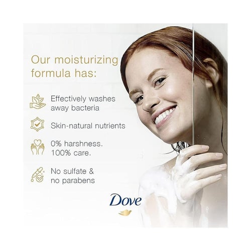 دوف غسول الجسم بالخيار المنعش والشاي الأخضر 500 مل