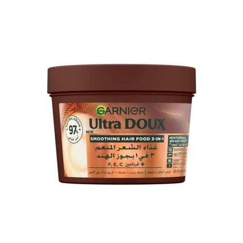 غارنييه الترا دوكس غذاء الشعر المنعم 3 في 1 بجوز ا...