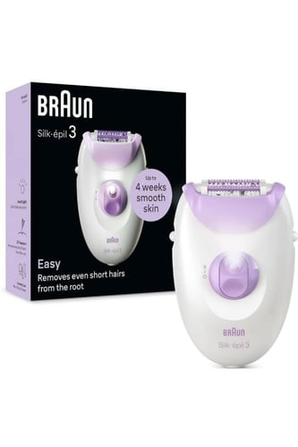 Braun Silk-épil 3: جهاز إزالة الشعر السلكي للبشرة...