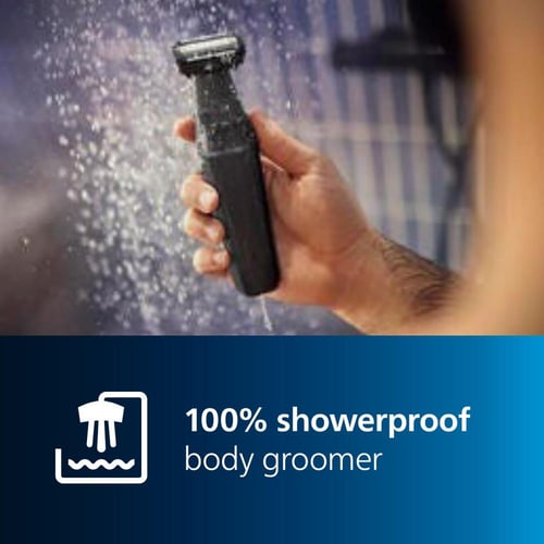 ماكينة حلاقة الجسم Philips Series 3000، مقاومة للم...