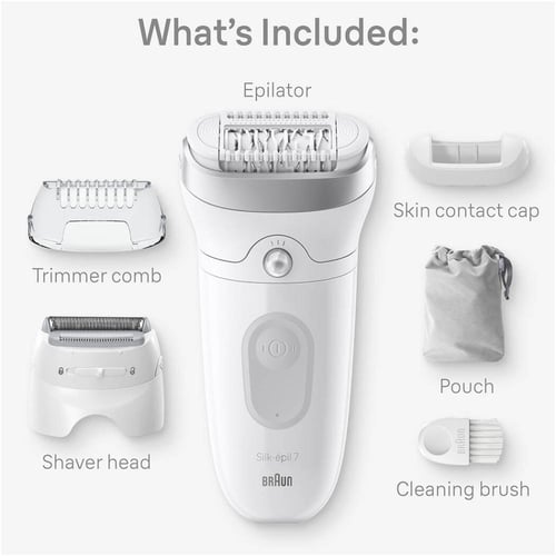 آلة إزالة الشعر Braun Silk-epil 7 Flex SkinSpa 7 7...