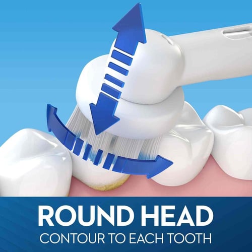 أورال بي فرشاة أسنان لإعادة الشحن/مؤقت