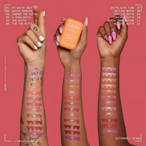 ان واي اكس باترميلت أحمر خدود جيتينغ بوتا 08 – 5 ج...