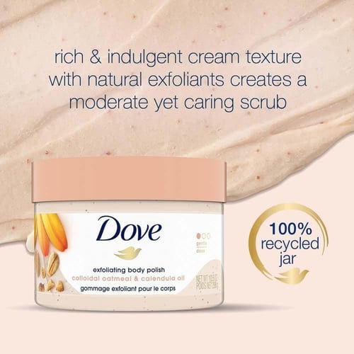 دوف مقشر الجسم بخلاصة دقيق الشوفان - 298 جم