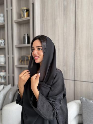 Black Abaya LA29
