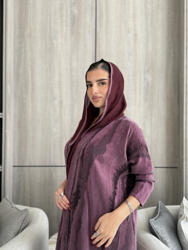 عباية عنابي LA40