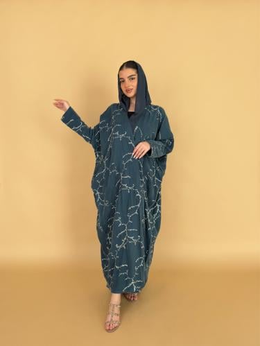 Petroleum Abaya LA15
