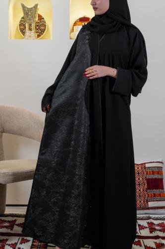 عباية كريب سرميك