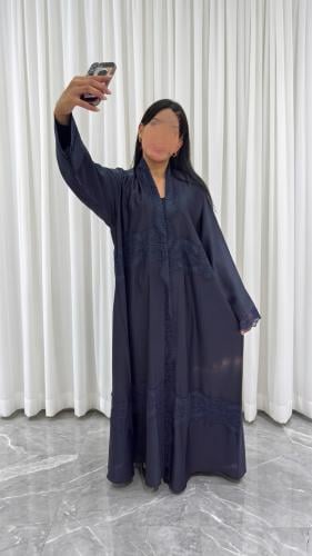 عباية سراميك خفيف ودانتيل