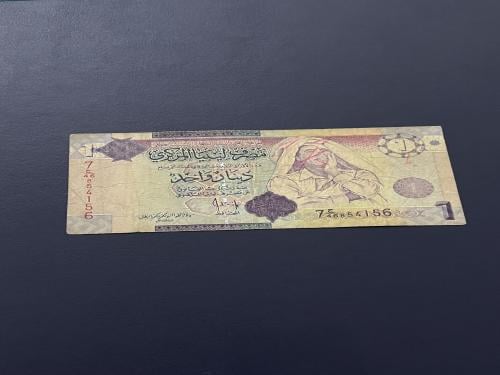 1 دينار القذافي حاله عاديه 2