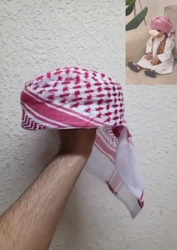 شماغ ملفوف للاطفال