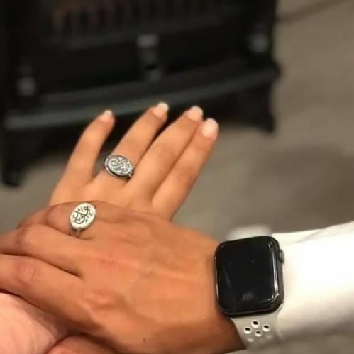 خاتم ملكي رجالي و نسائي لك ولي من تحب