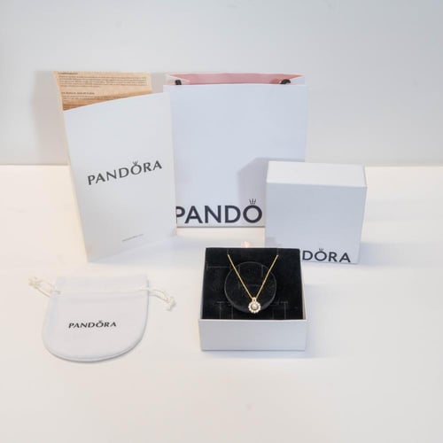 سلسال Crystal Halo Pendant