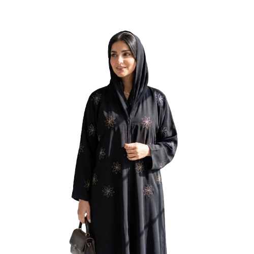 Shoulder abaya fabric for Mar Rose Arie