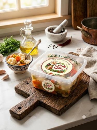 طرشي مشكل علبة كبيرة