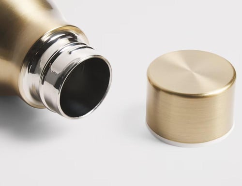 Harrods Gold Water Bottle