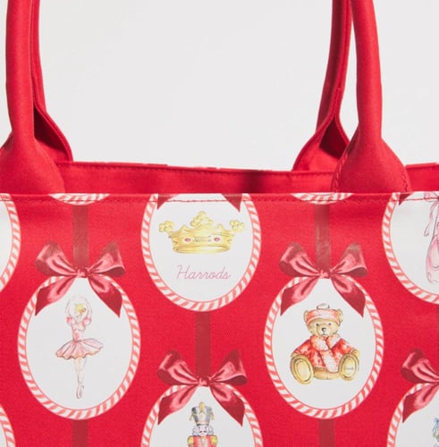 Harrods New Red Bags