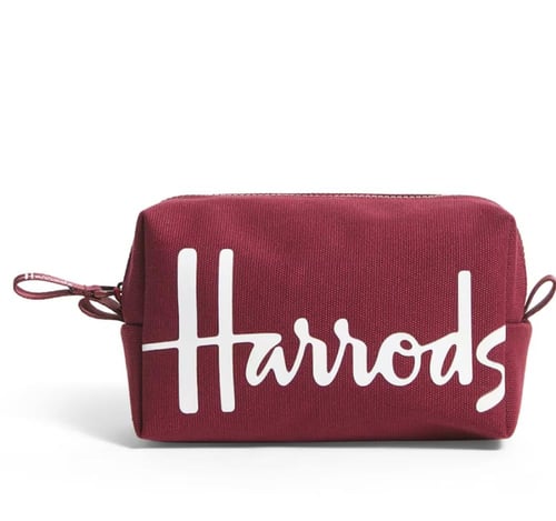 Harrods Burgundy bags
