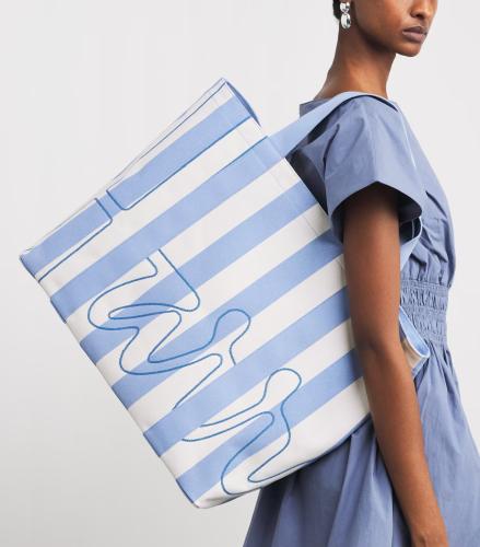 Harrods New blue & White bags
