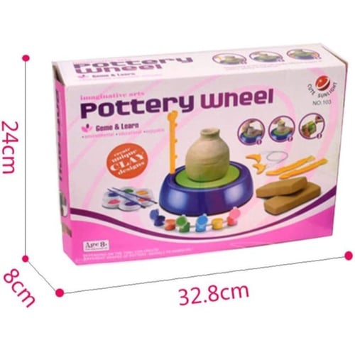 عجلة صنع الفخار للأطفال