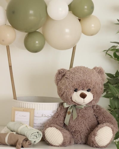 هدية مواليد منطاد فاخرة