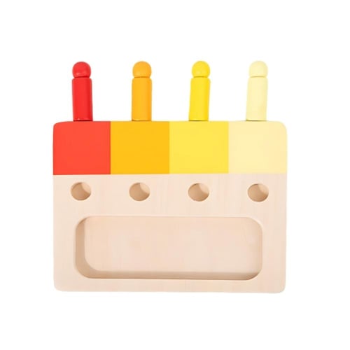 لعبة منتسوري تطابق تدرجات الألوان