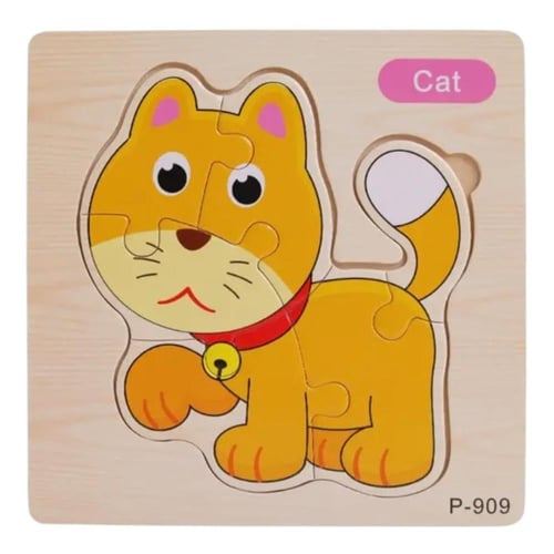 بزل حيوانات المزرعة 6 ألواح