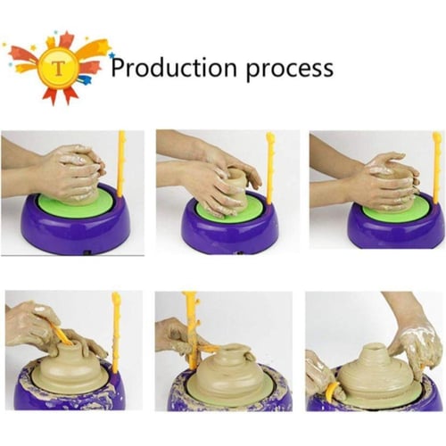 عجلة صنع الفخار للأطفال