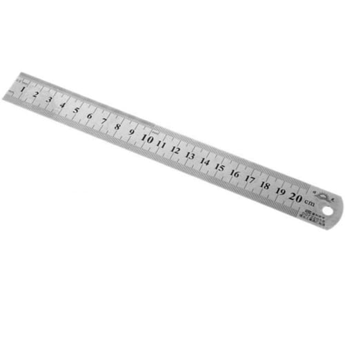 مسطرة حديد 100 سم مثالية للقص بالمشرط