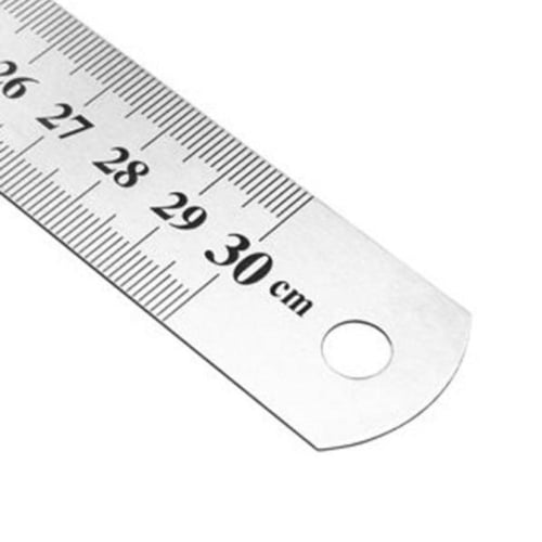 مسطرة حديد 50 سم مثالية للقص بالمشرط