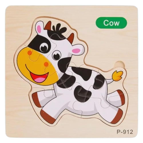 بزل حيوانات المزرعة 6 ألواح