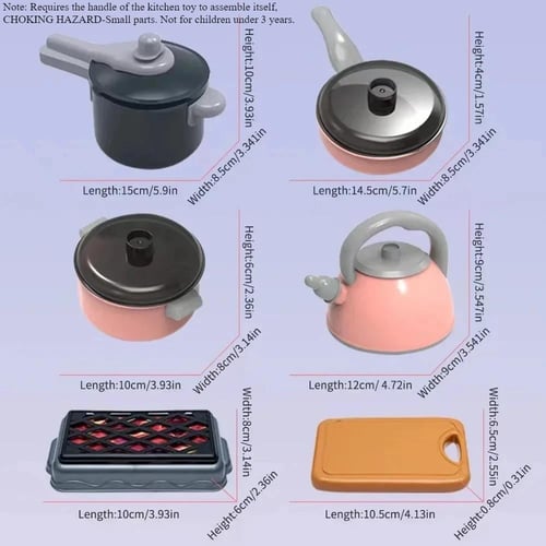 مجموعة ألعاب المطبخ للأطفال