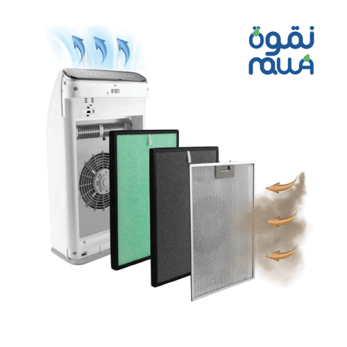 طقم غيار فلاتر كامل لمنقي الهواء