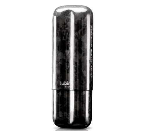 Cigar case hummidor for 2 cigars