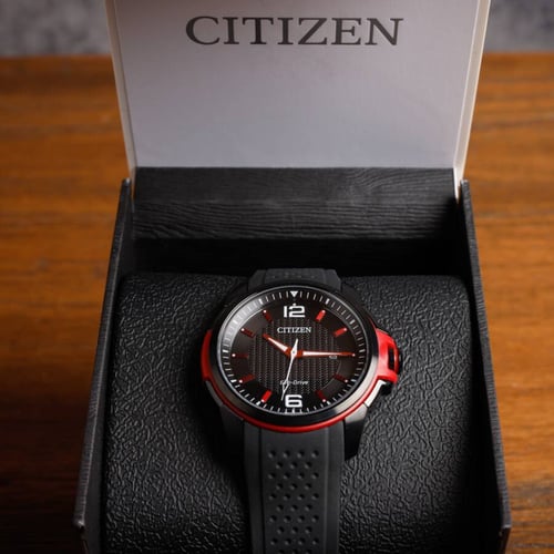 ساعة سيتيزن ويكيندر إيكو درايف رجالية - AW1658-02E