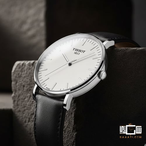 ساعة تيسو إفري تايم كوارتز رجالية – T1096101603100