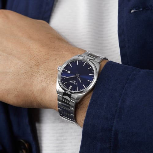 ساعة تيسو بي آر 100 كوارتز رجالية - T1504101104100